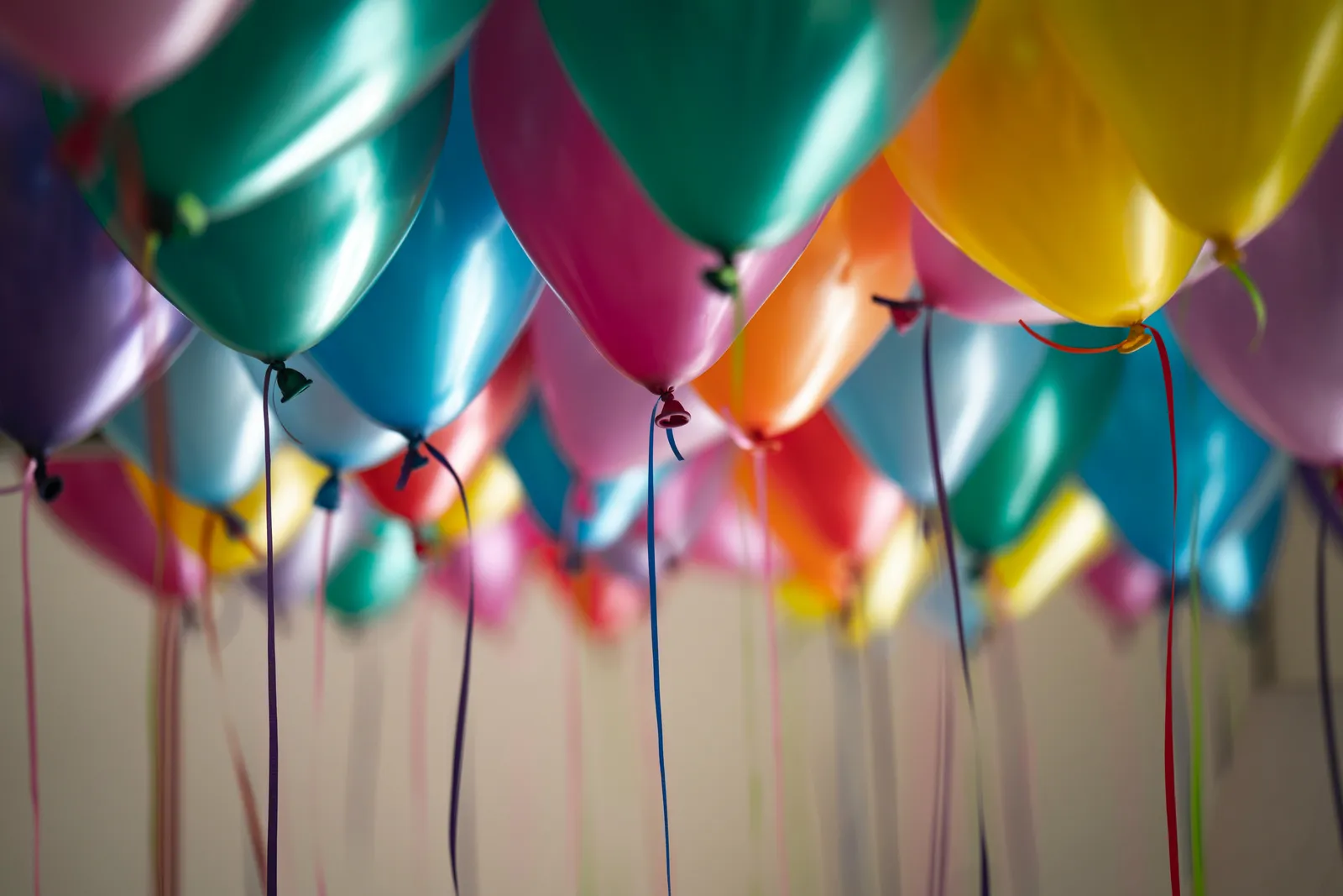 birthday ballons in the office